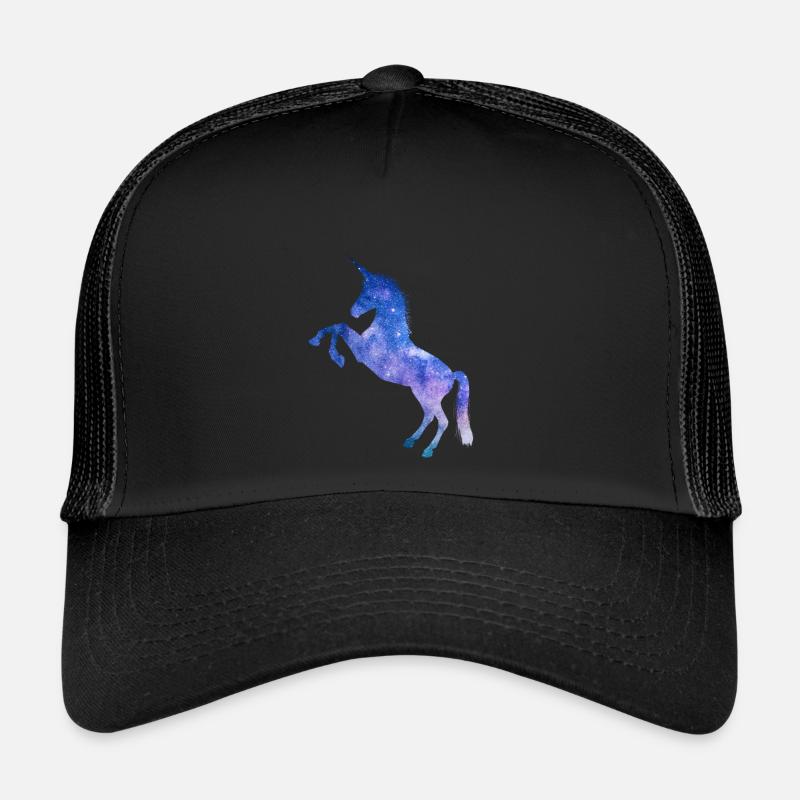 Galaxy Space Einhorn Trucker Cap