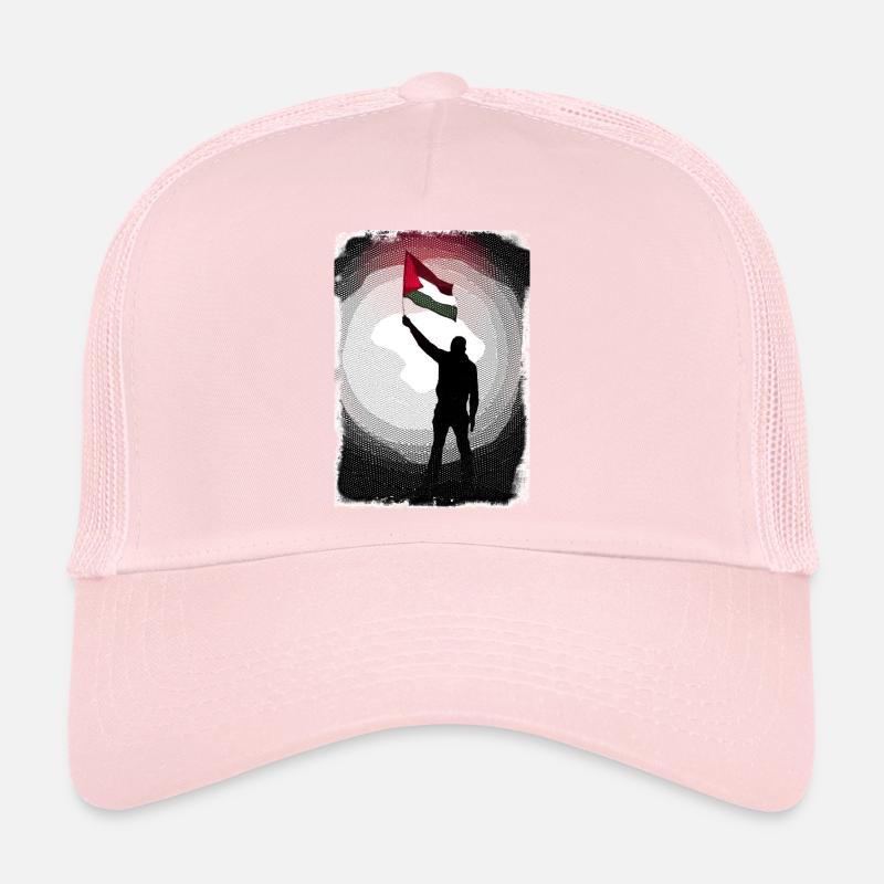 Palestine Drapeau Vies Comptent P5 Casquette trucker 
