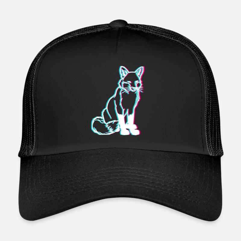 Fuchs 3D Wald Tiere Casquette trucker 