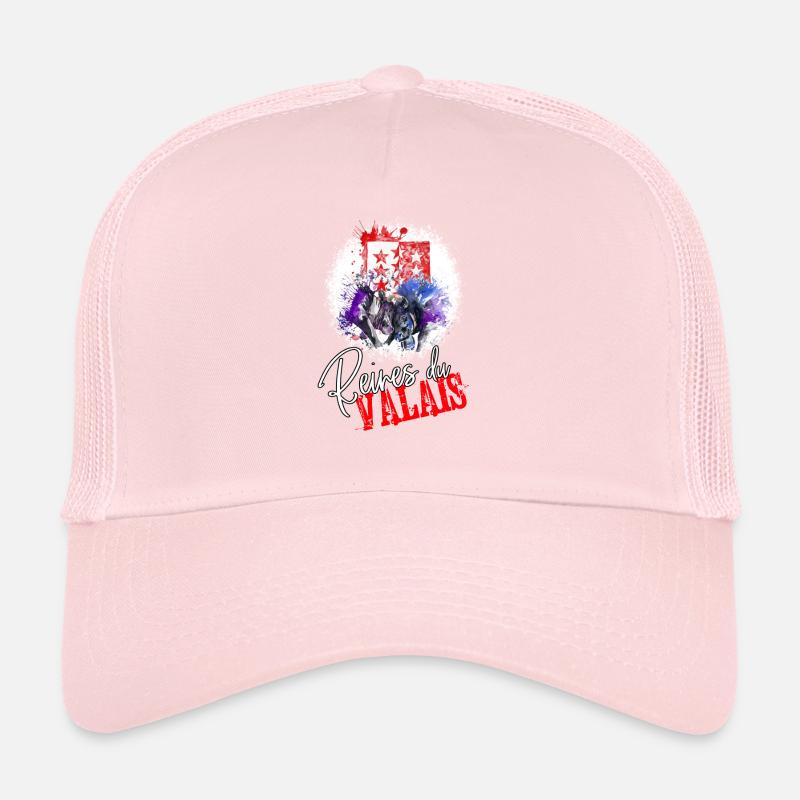Vache d'hérens, eringer, drapeau du Valais Casquette trucker 
