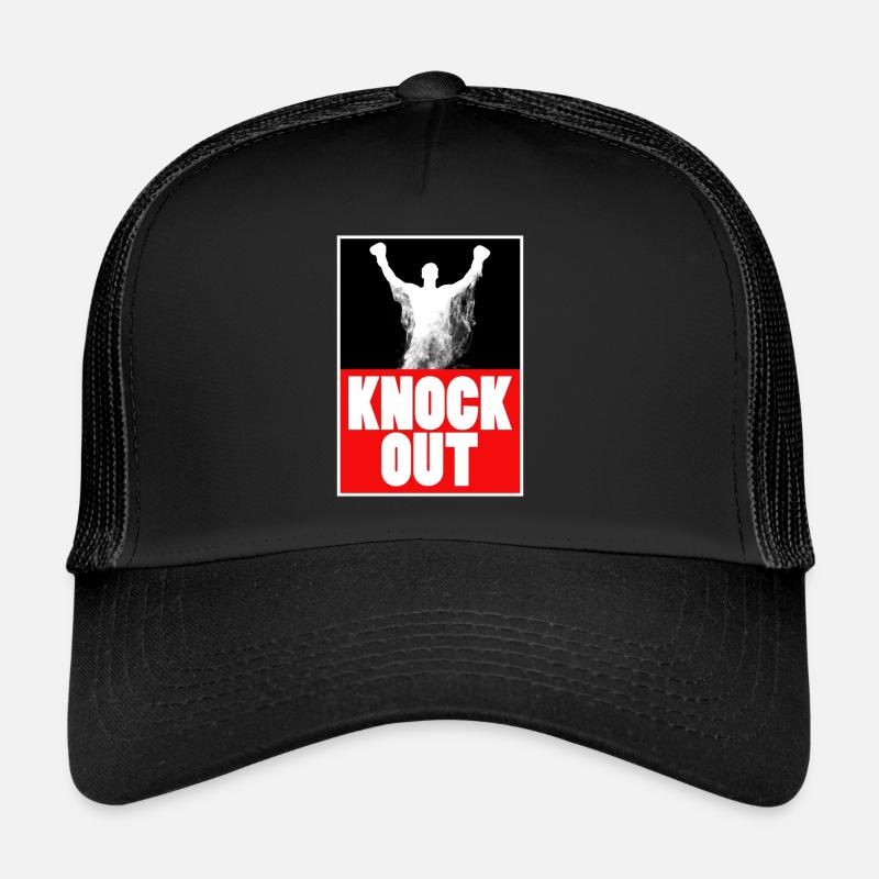Boxing Boxer Knock Out Martial Arts Athlete Gift Trucker Cap
