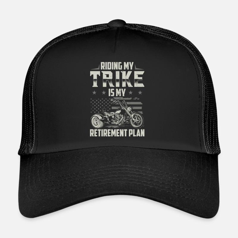 Trike - Trucker Cap - Schwarz/Schwarz