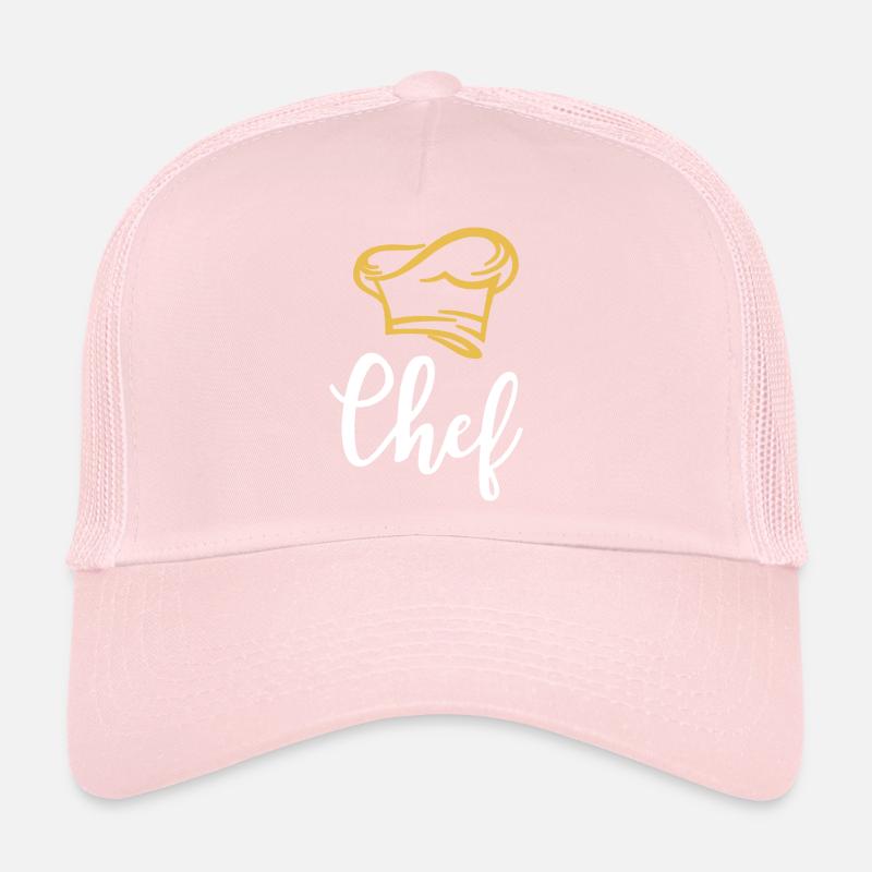 Chef Koch Küchenchef Gourmet Trucker Cap