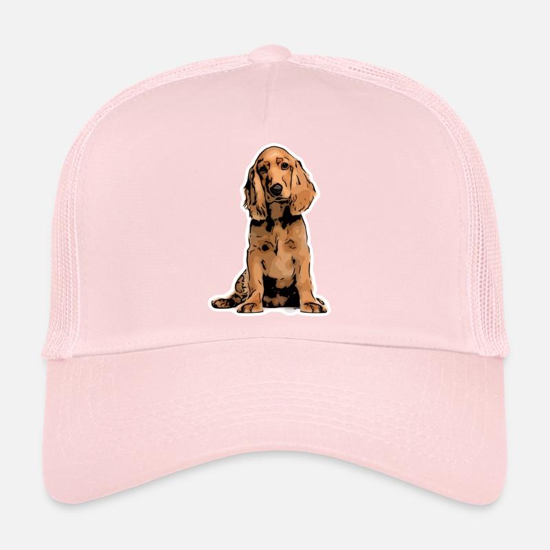 Cocker Spaniel Pet Design Casquette trucker 