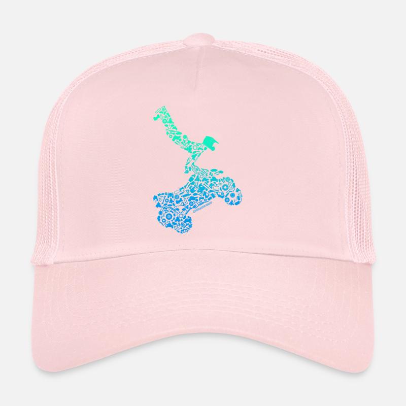Quad Casquette trucker 