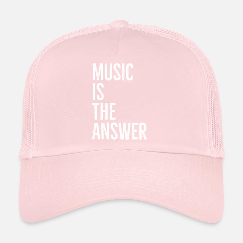 Music is The Answer Trucker Cap