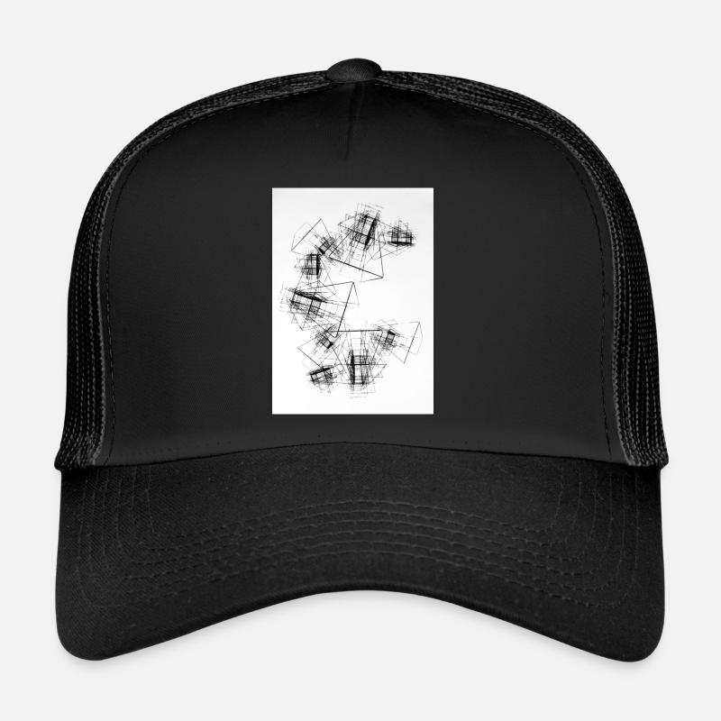 Cubes 3D Casquette trucker 