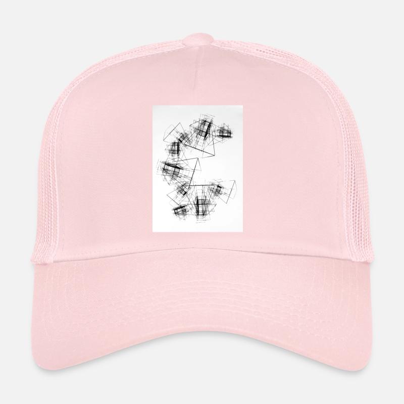 Cubes 3D Casquette trucker 