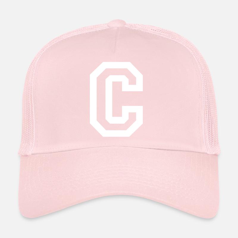 Letter C Trucker Cap