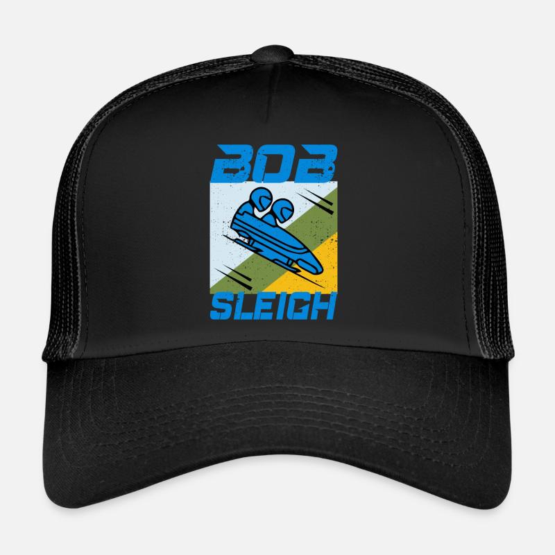 Bobsleigh Bobsleigh Racing Bobsleigh Sports d’hiver Casquette trucker 
