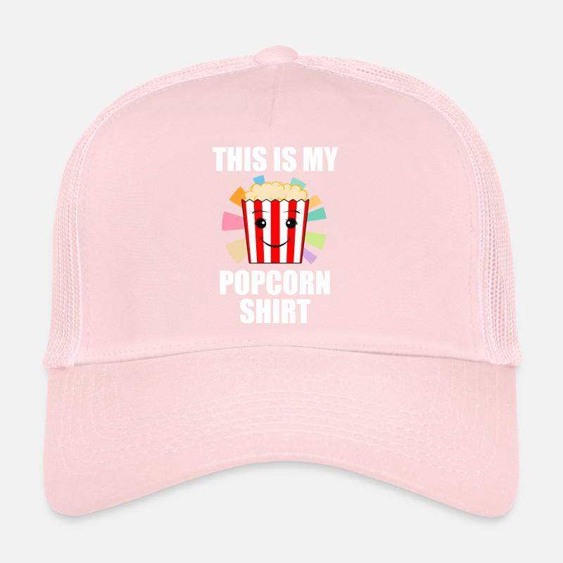 Popcorn Design Lustiger Spruch Popcorn essen Trucker Cap