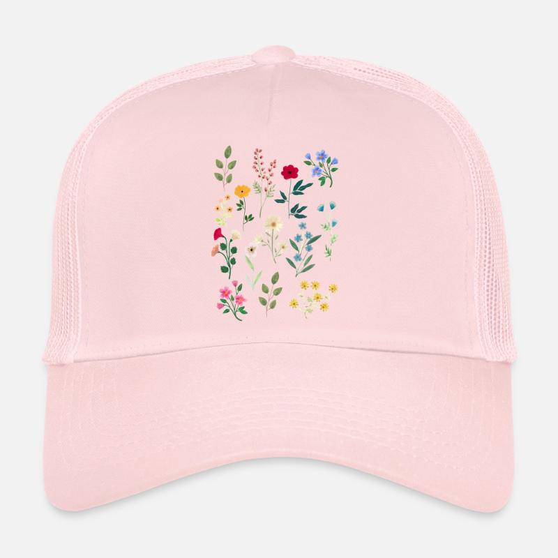 Spring Botanicals Trucker Cap