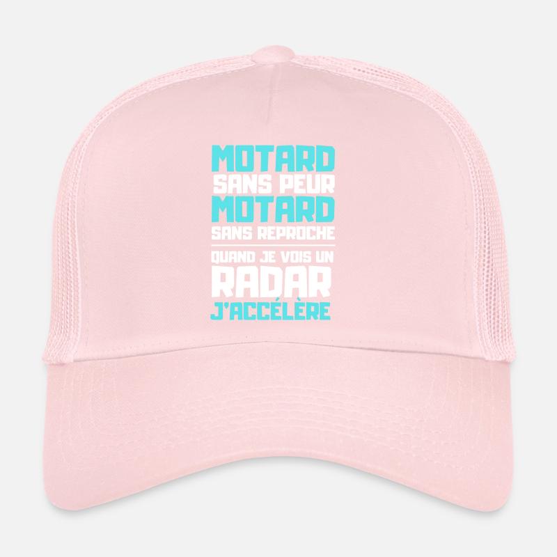Motard sans peur Casquette trucker 