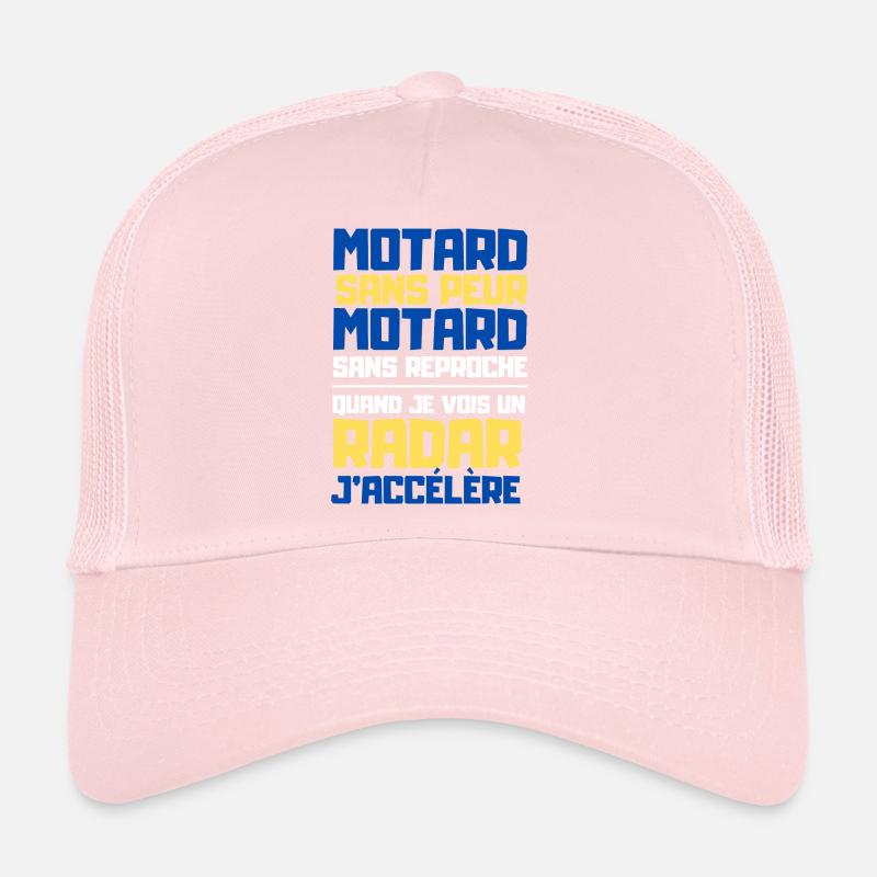 Motard sans peur Casquette trucker 