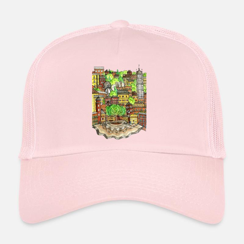 cityscape Trucker Cap