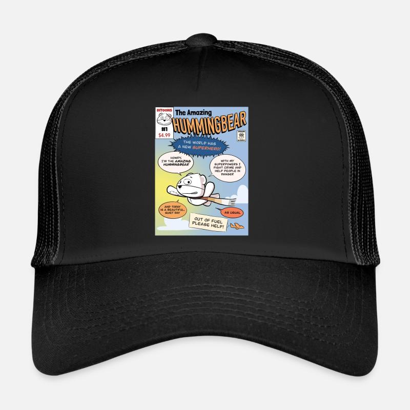 L’incroyable Hummingbear #1 Casquette trucker 