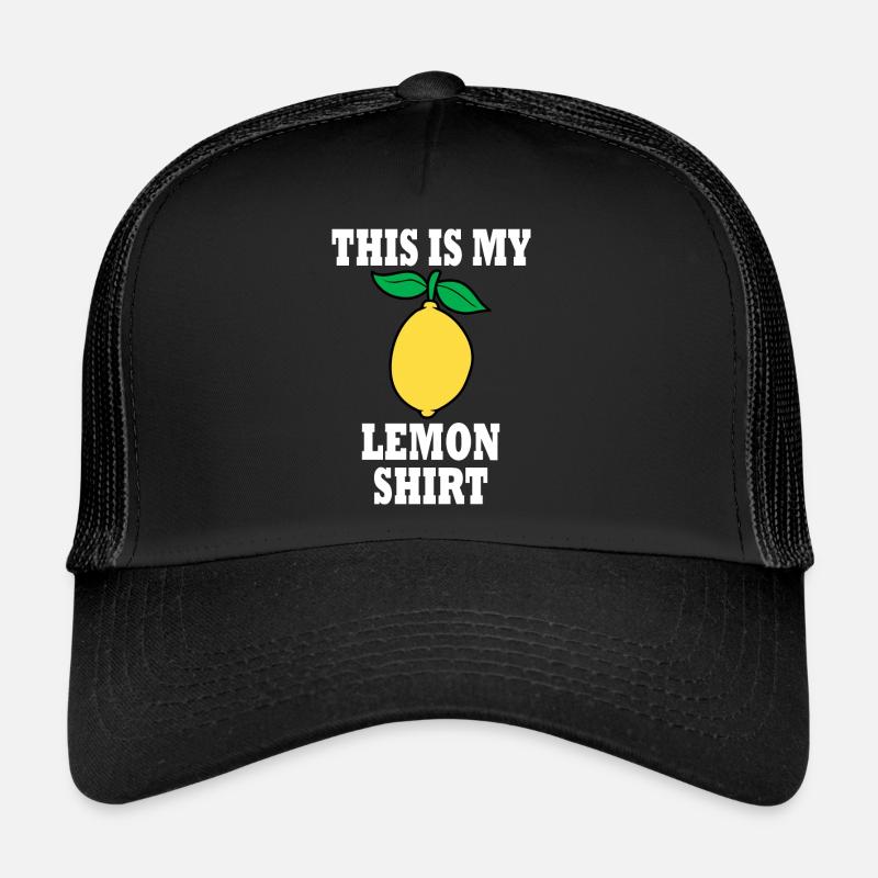Jus de citron Limonade Agrumes Casquette trucker 