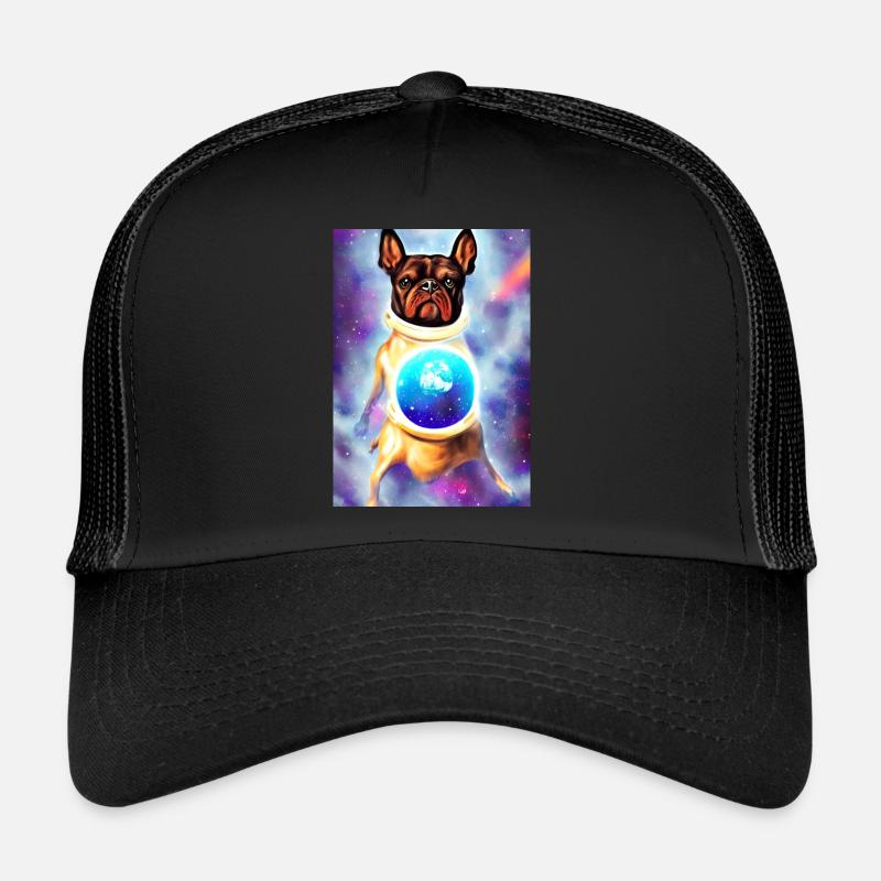 Space Dog Trucker Cap