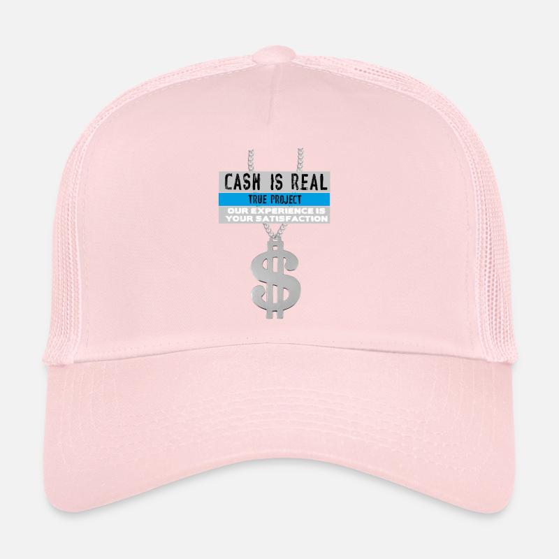 Dollar Argent Casquette trucker 