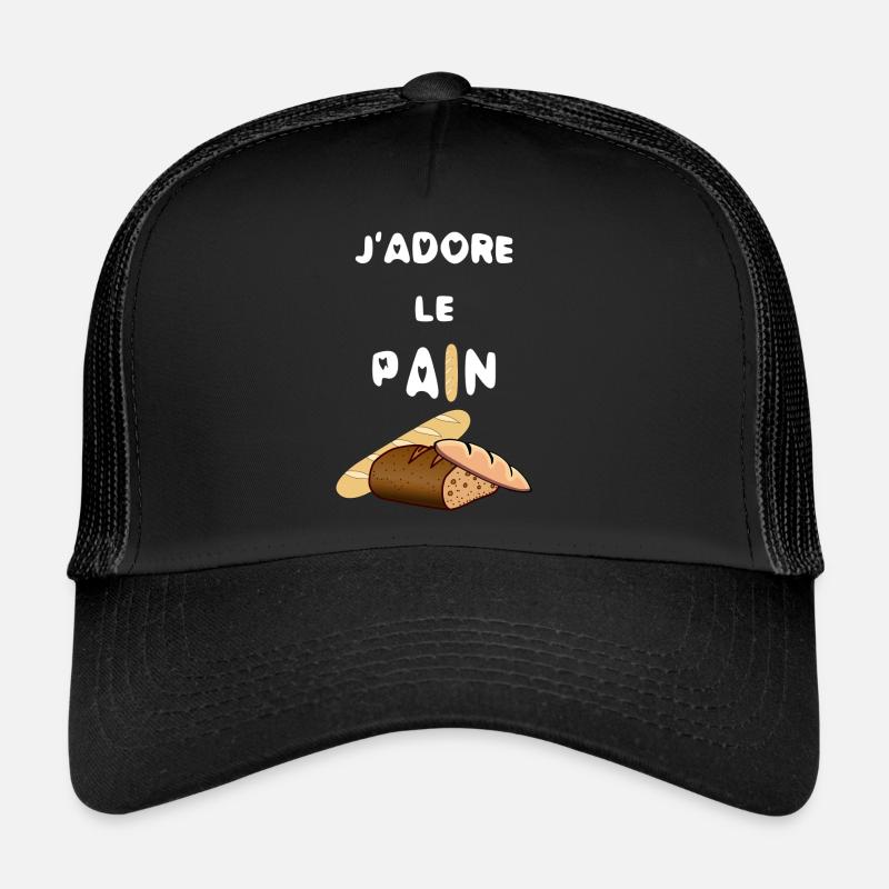 pain baguette Casquette trucker 