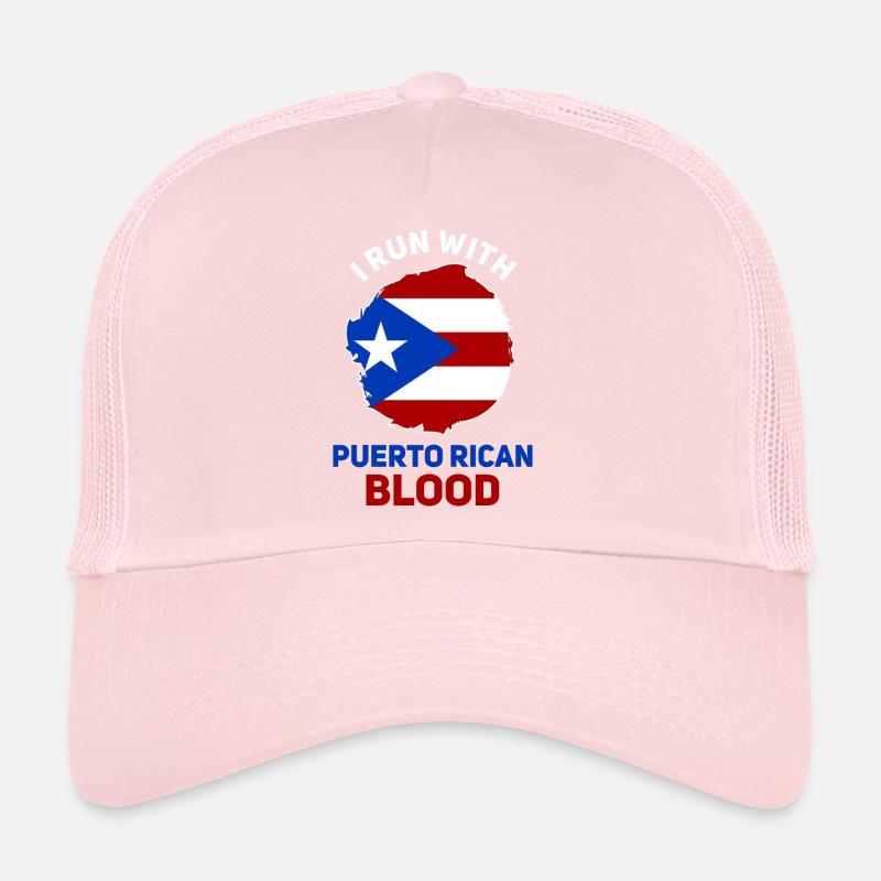 Drapeau de Porto Rico Casquette trucker 