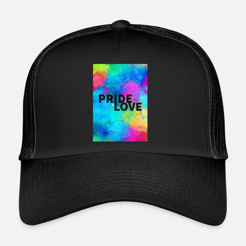 Bild 2 - Trucker Cap - Schwarz/Schwarz
