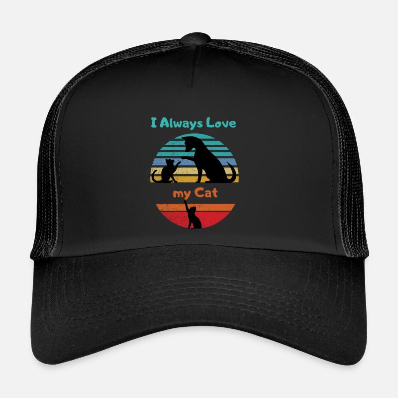 Immer ein katzeliebe Katzenliebhaber Miau Katze Trucker Cap