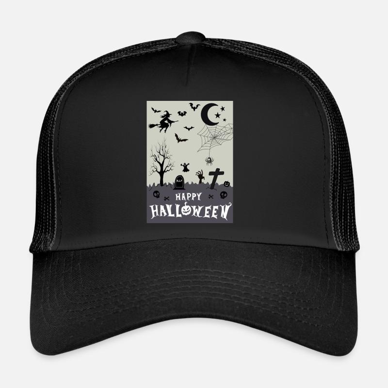 Happy Halloween Trucker Cap