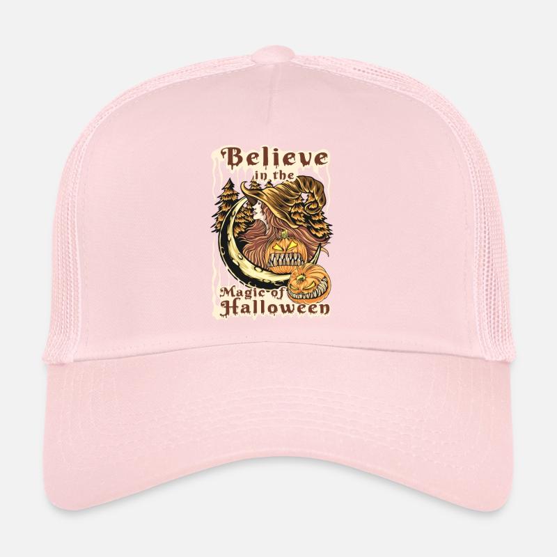 Halloween citrouille horreur Casquette trucker 