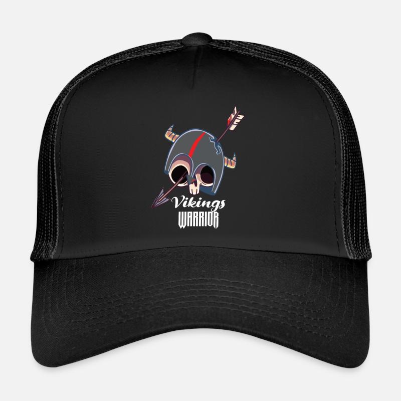 Vikings Warrior - Trucker Cap - black/black