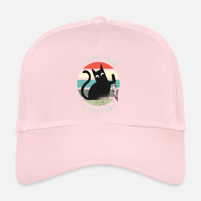 Ce n’est pas ce à quoi ça ressemble, couteau à chat Casquette trucker 