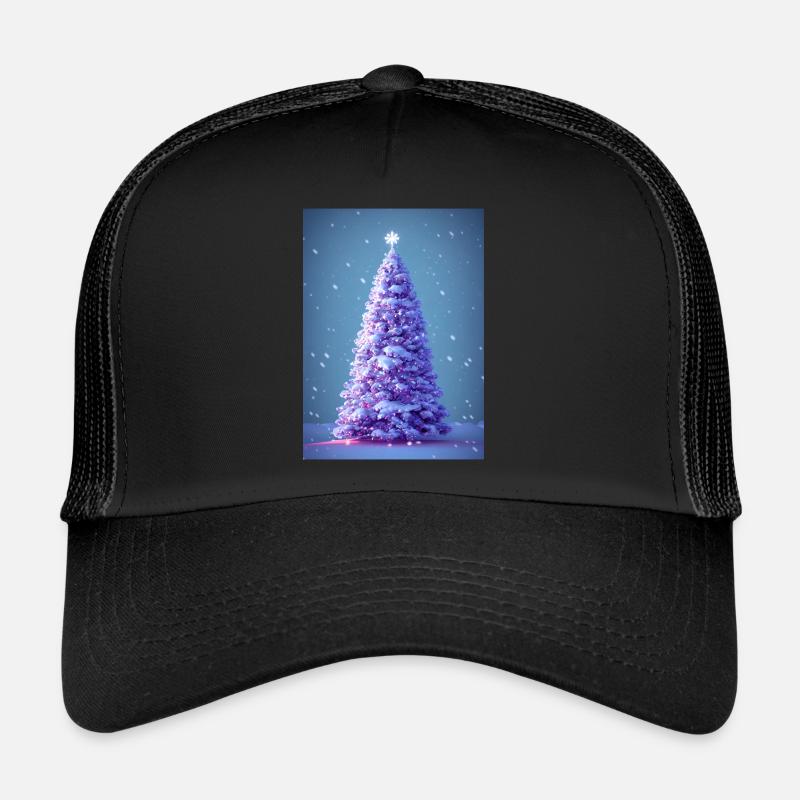 Noël 1 - Casquette trucker - noir/noir