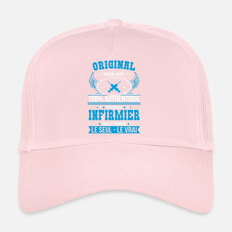 Authentique et véritable infirmier - Original Casquette trucker 
