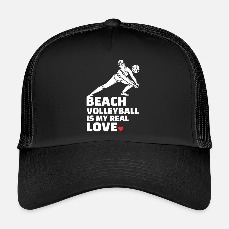 J’adore le beach-volley Plage élégante Casquette trucker 