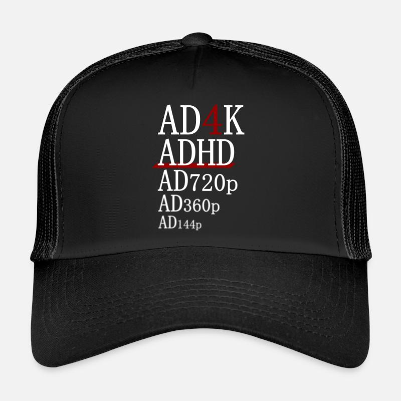 TDAH - AD4K Casquette trucker 