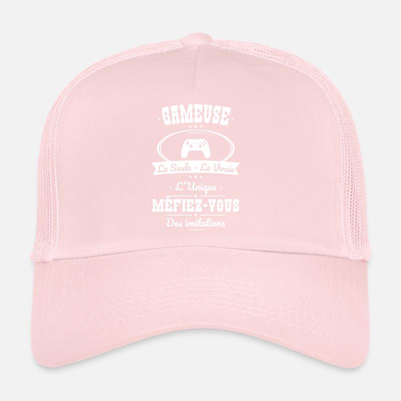 Gameuse - La seule - La vraie - L'unique Casquette trucker 