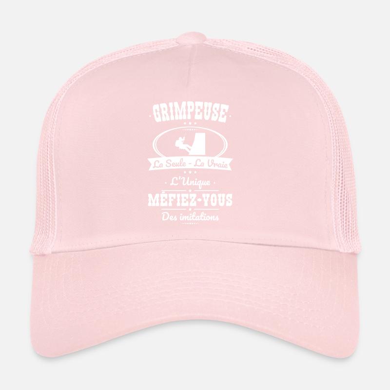 Grimpeuse - La seule - La vraie - L'unique Casquette trucker 