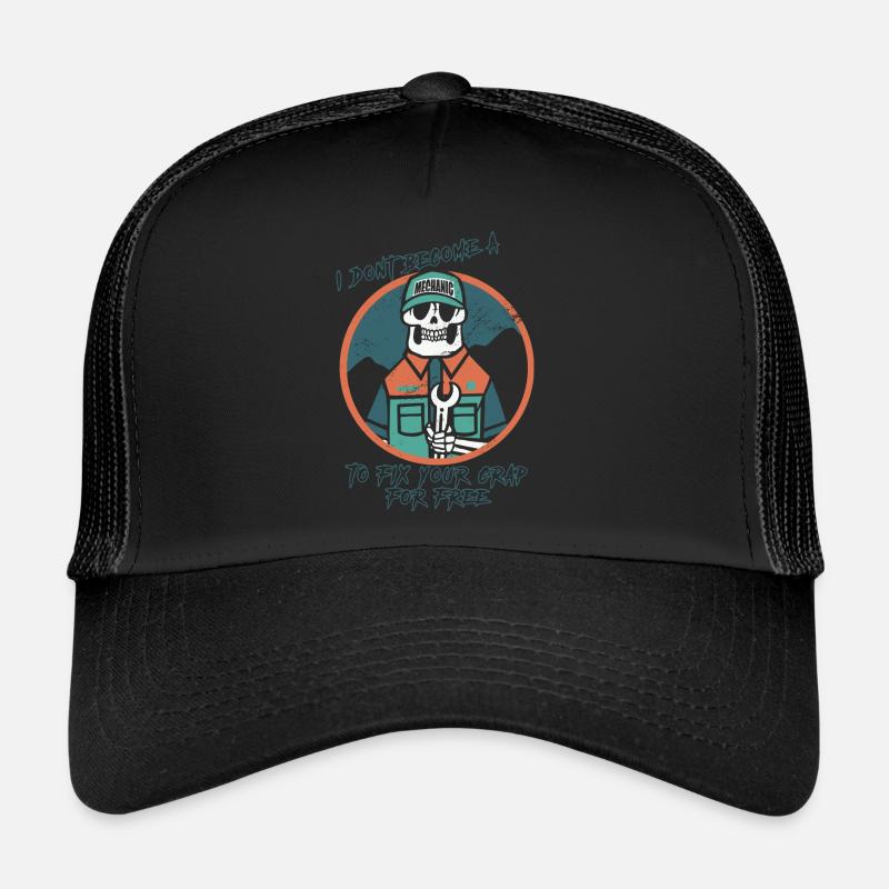 Les mécaniciens ne réparent pas pour les travailleurs de la construction gratuits Casquette trucker 