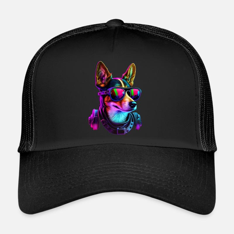 Basenji Dogs Basenjis Trucker Cap