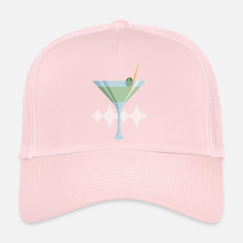 Beer Wine Whiskey Schnapps Alcohol Trucker Cap