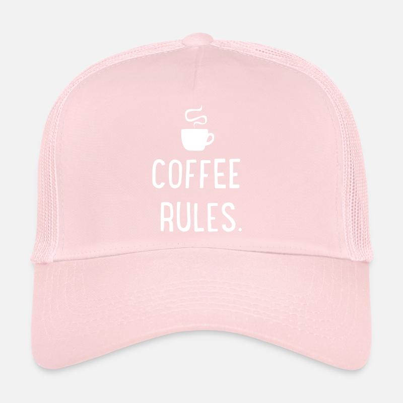 Coffee rules Trucker Cap