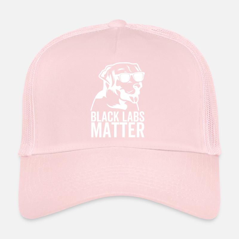 Black Labs Matter Trucker Cap