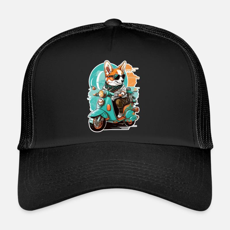 Welsh Corgi Pembroke Trucker Cap