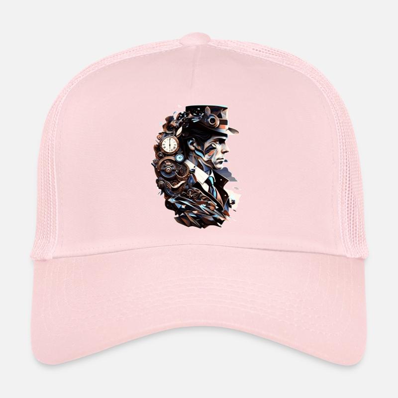 Le steampunk et la technologie comme machine à remonter le temps vintage Casquette trucker 