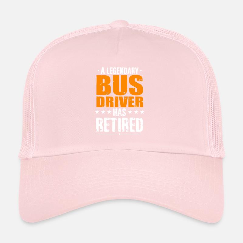 A Legendary School Bus Driver Has Retired Trucker Cap