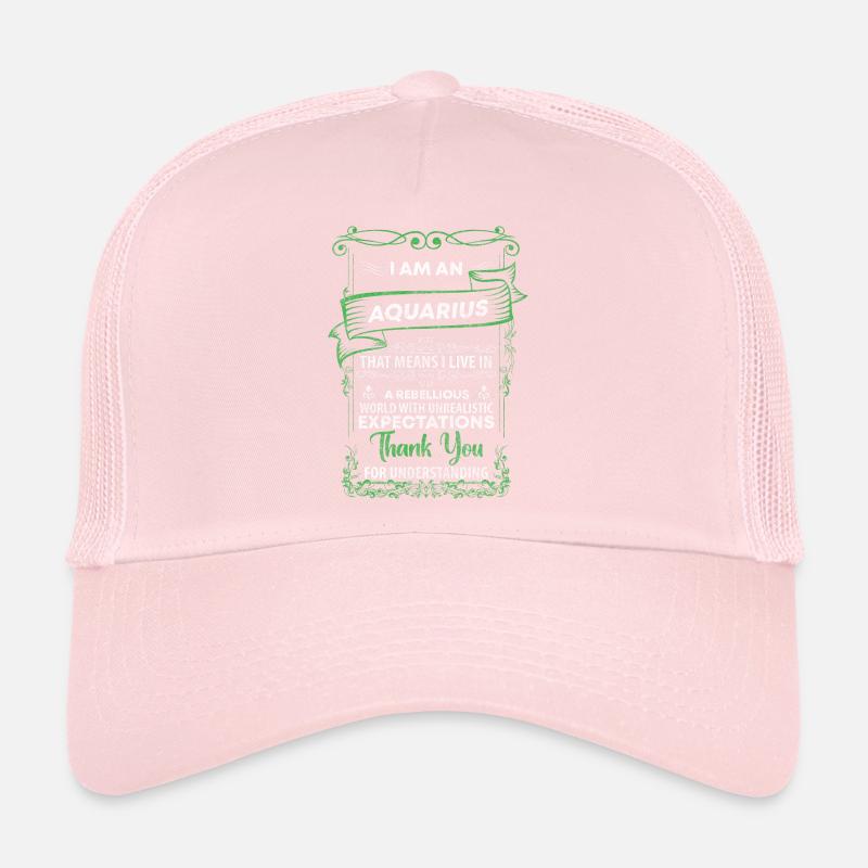 Superstition d’anniversaire du Verseau Casquette trucker 