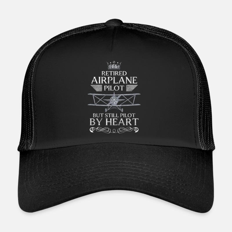 Pilot Flieger Flight Flight School Trucker Cap