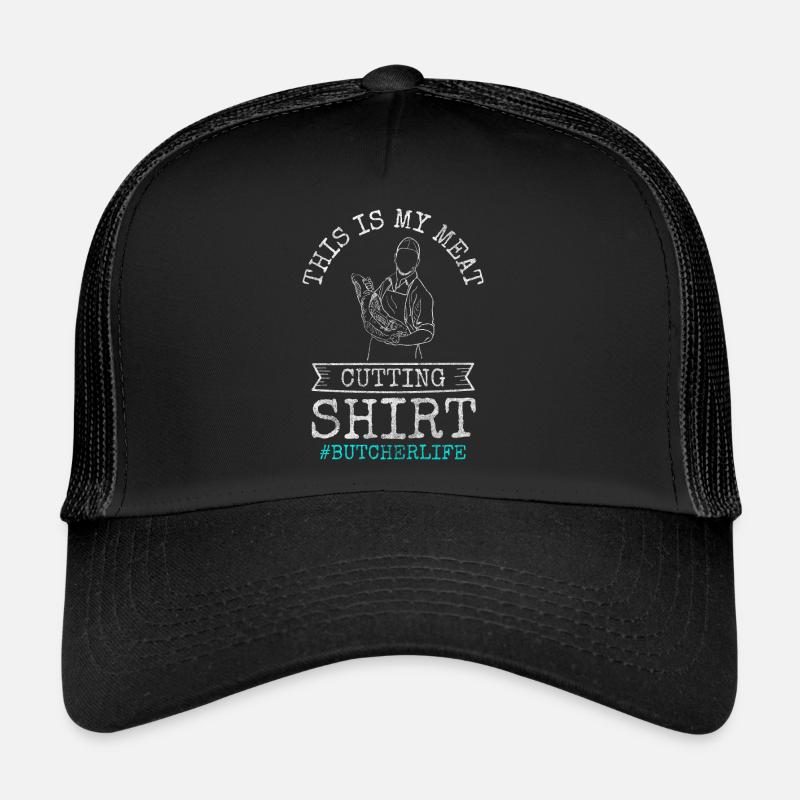 Fleischer Fleischerei Rind Trucker Cap