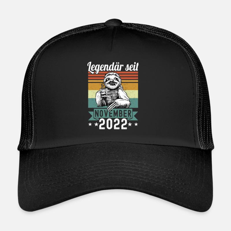 Faultier Legendär seit November 2022 Geburtstag Trucker Cap