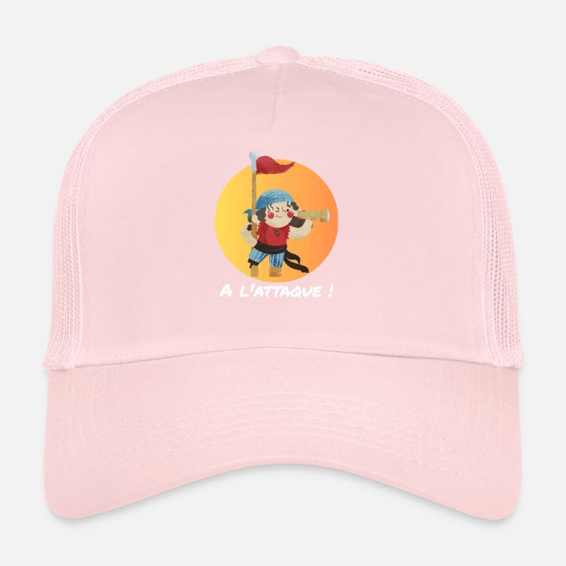 Pirate, à l'attaque ! Casquette trucker 